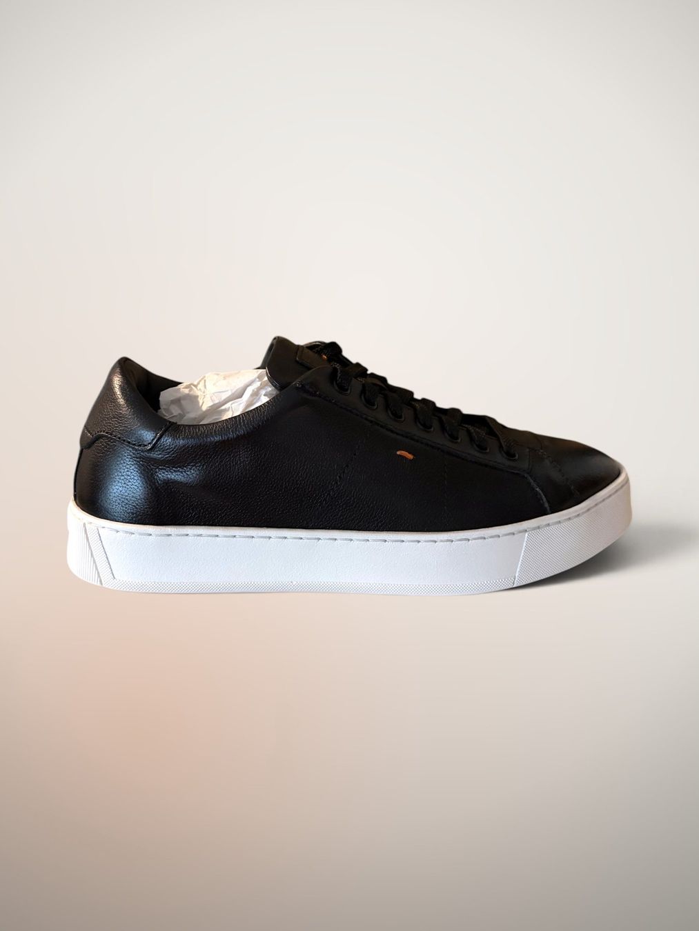 Santoni Herrenschuhe: Santoni Sneaker-elegant-schwarz-EU 41.5 – Neu und originalverpackt aus Jona von Sorelli 2