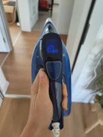 EASY HOME Steam Iron Blue White - Very Good Condition