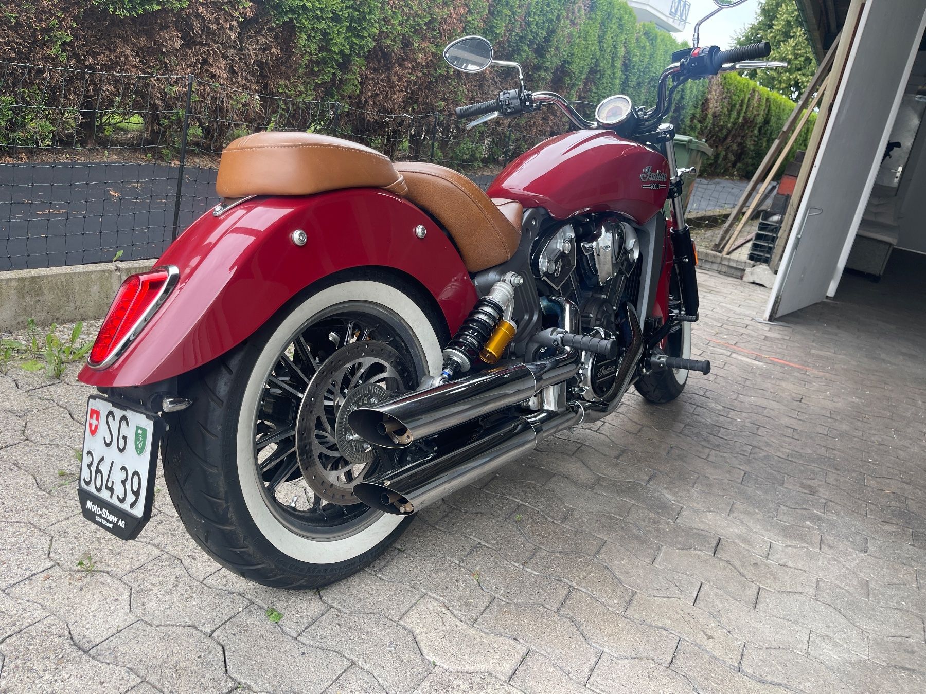Indian Motorcycle Chopper: Indian Scout 2015 – Usato da Züberwangen venduto da nachspce 2
