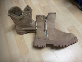 Winter Boots Stiefeletten mit Warmfutter, Gr. 38 - Top!