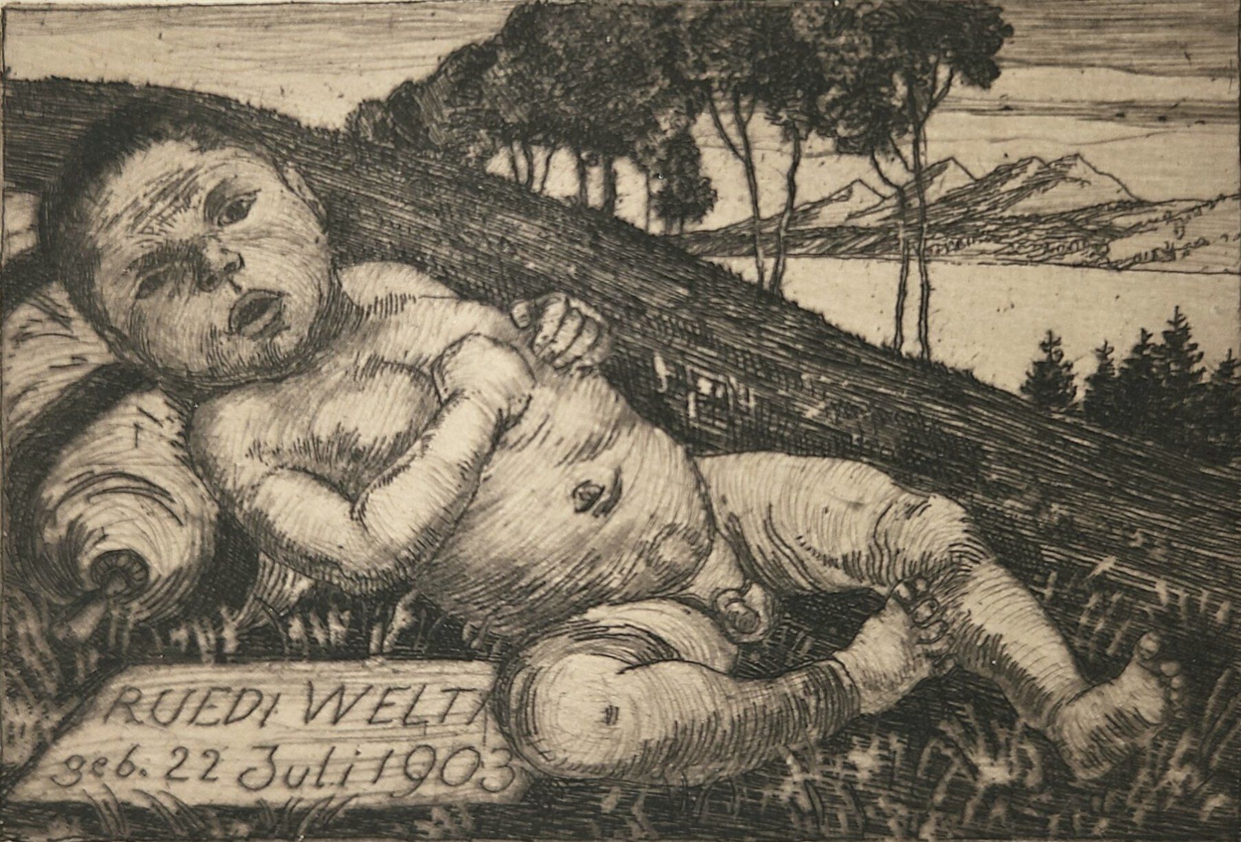 Foto & Immagini: ALBERT WELTI (1862-1912) – Usato da Elgg venduto da cuendetkunst