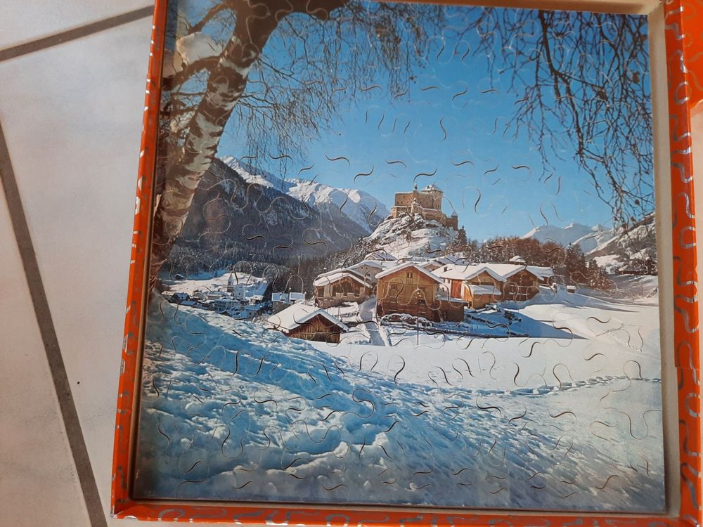 Puzzle Ancien Perplexite Série Artistique - 900 Pièces En Bois - Occasion