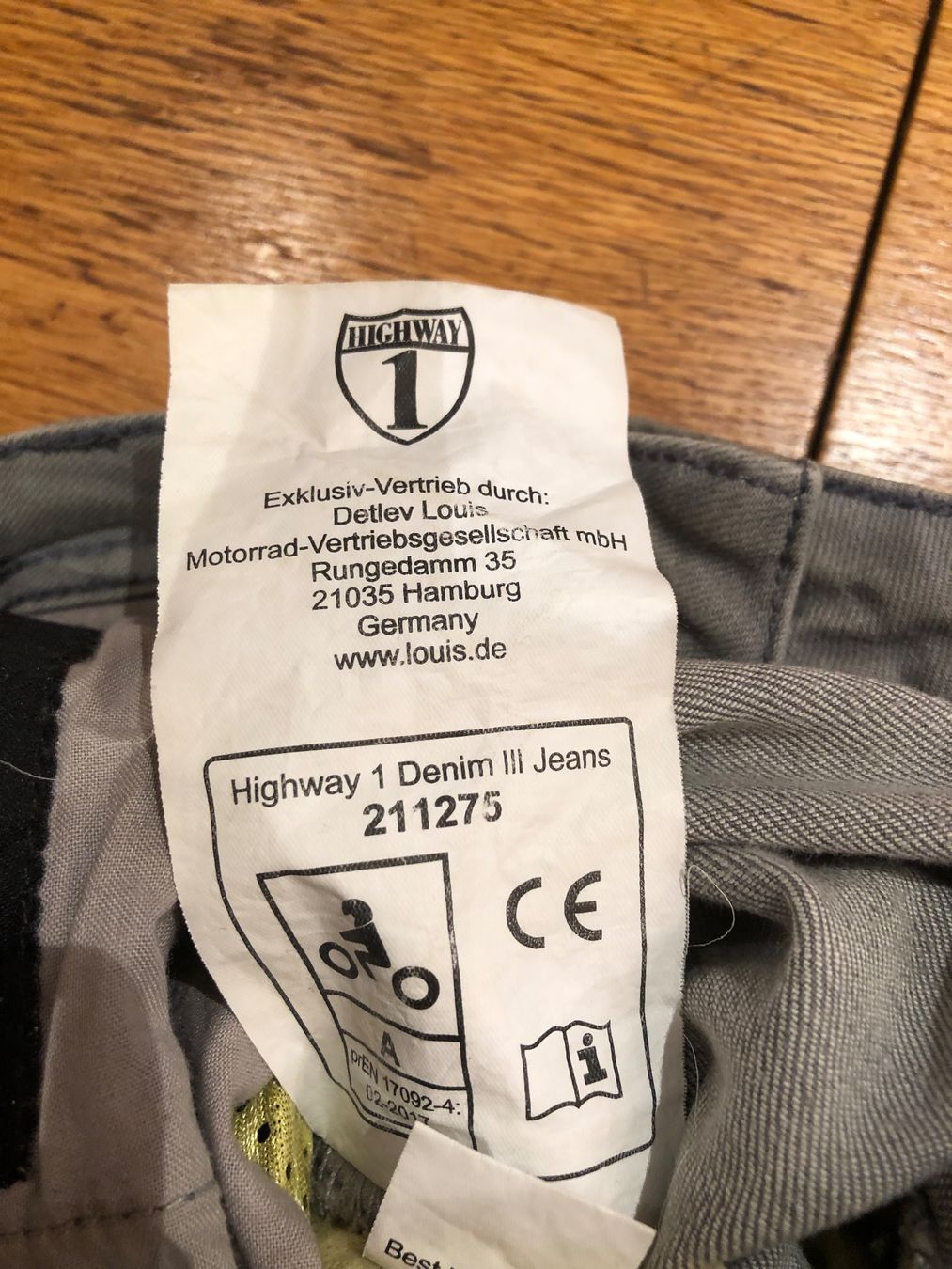 Pantaloni: Motorradhose Highway 1 Denim Damen – Usato da Therwil venduto da AF01 4