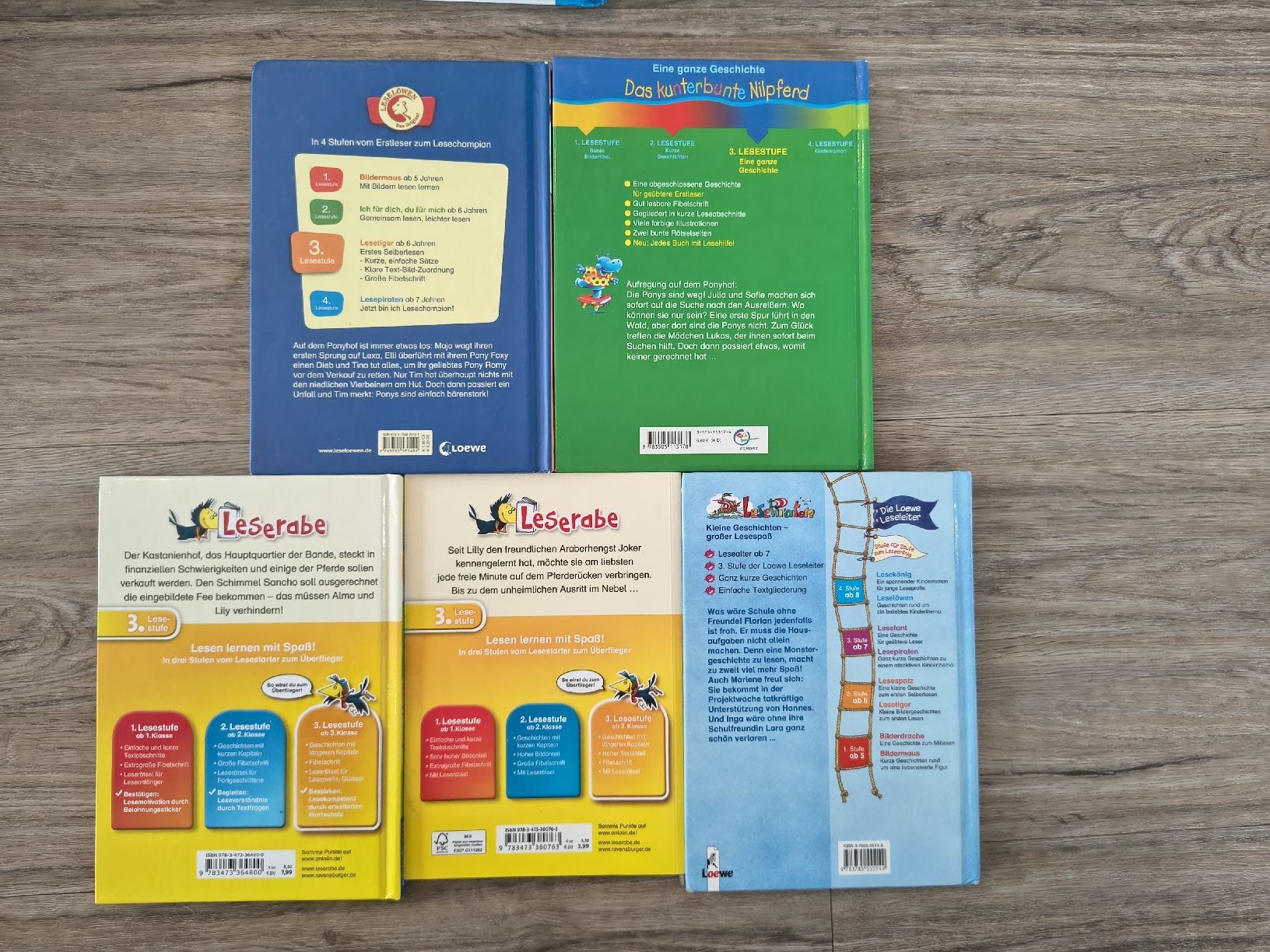 Libri: 5 Lesebücher, Lesestufe 3 – Usato da Neuenkirch venduto da ele99 1