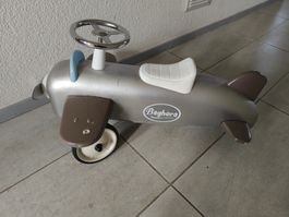 Rutschflugzeug Baghera Metall silber gebrauchter Zustand