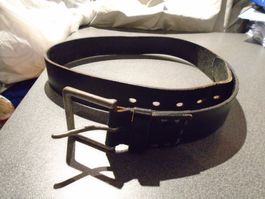 Gürtel schwarz, Länge ca. 90 cm