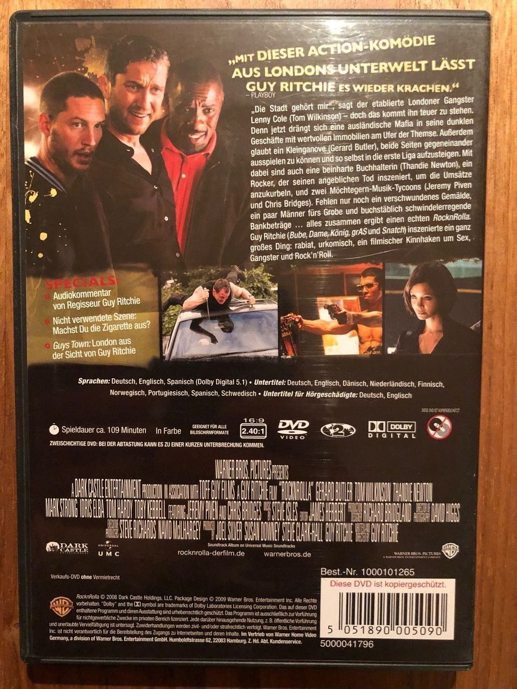 Tutti i DVDs: DVD RocknRolla – Usato da Belp venduto da brb66 1