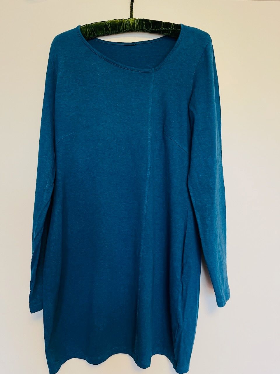Vestiti: Strickkleid in Petrol Gr. 38, BW-Viskose – Usato da Winterthur venduto da ing_pd8f 3