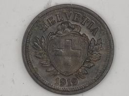 1 rappen 1919 VZ-UNZ