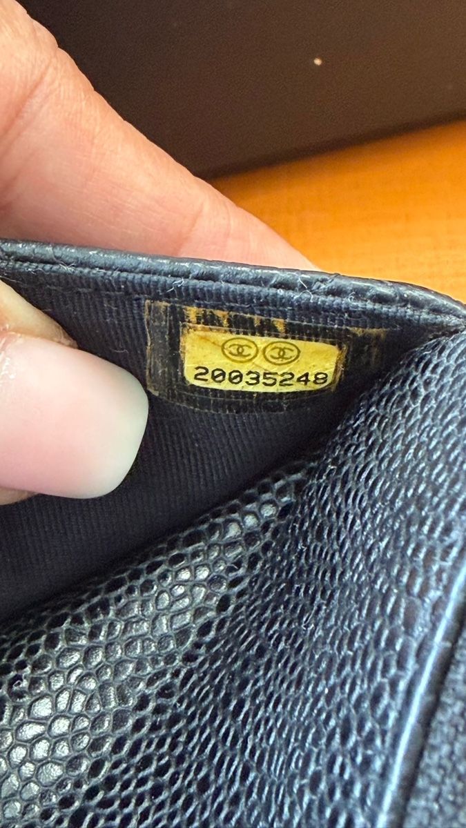Chanel Borse da donna: Chanel Classic Timeless Wallet on Chain Black Caviar – Usato da Münchenstein venduto da watchpatrol 6