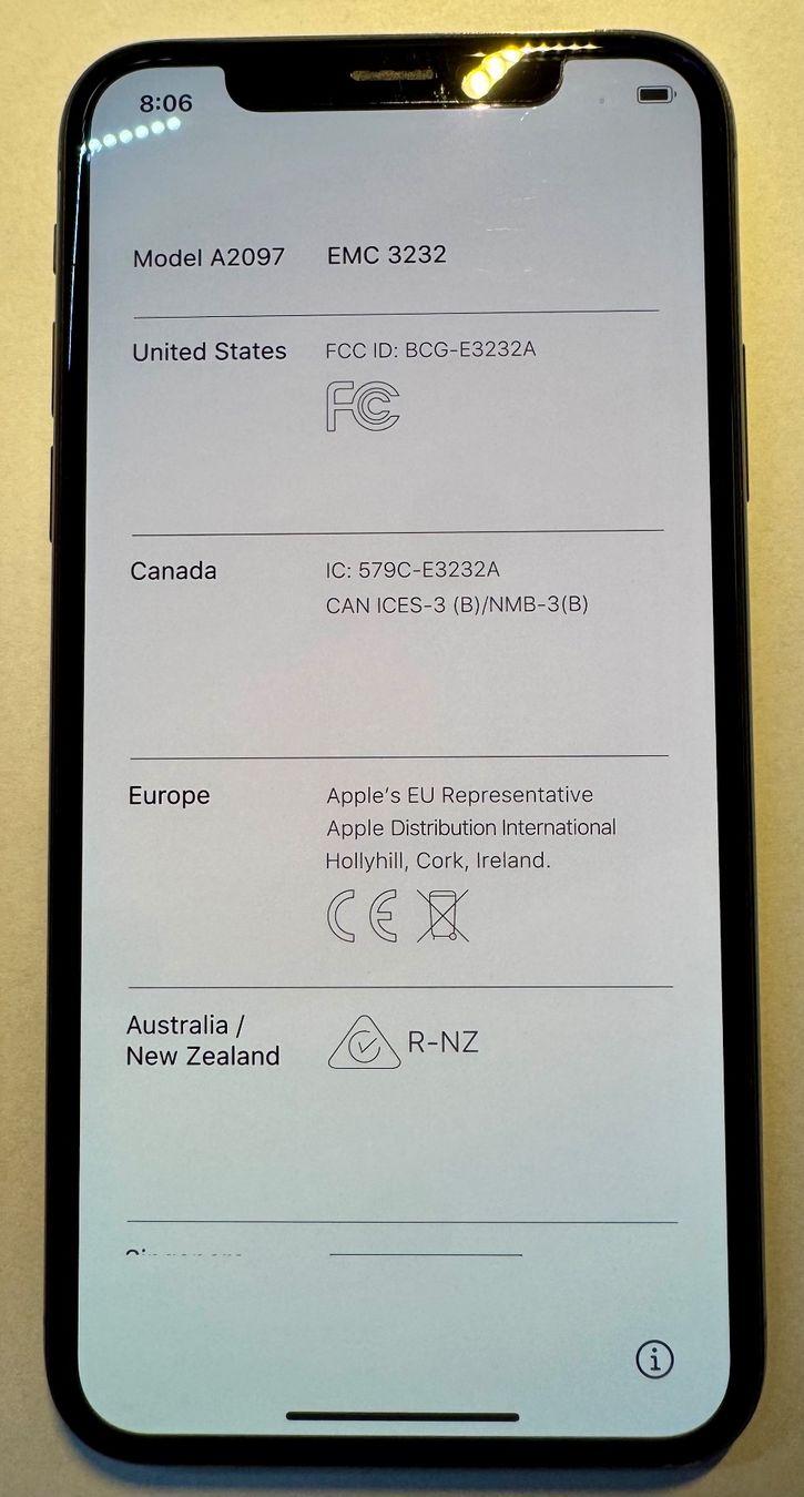 Apple Telefoni cellulari / Smartphones: iPhone XS 64GB schwarz – Usato da Basel venduto da swizz_bs_1981 6