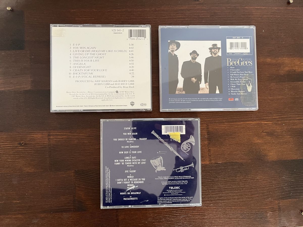 CDs: 3 CDs Bee Gees – D'occasion à Kilchberg ZH par celinaemi 1