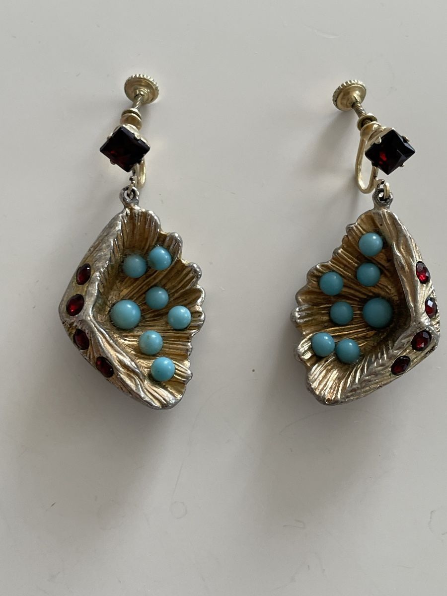 Orecchini pendenti & Orecchini a lobo: Vintage Ohrstecker in Muscheln Form – Usato da Winterthur venduto da tat_ky5h