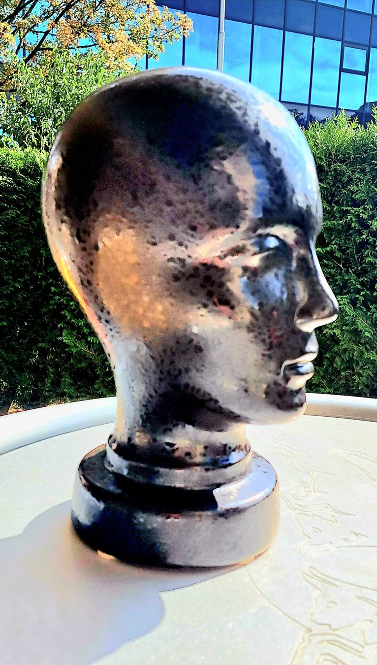 Skulpturen & Statuen: Modellkopf "Prometheus" aus Ton (Höhe: 32cm) – Gebraucht aus Egnach von ASTROFRITZ 3