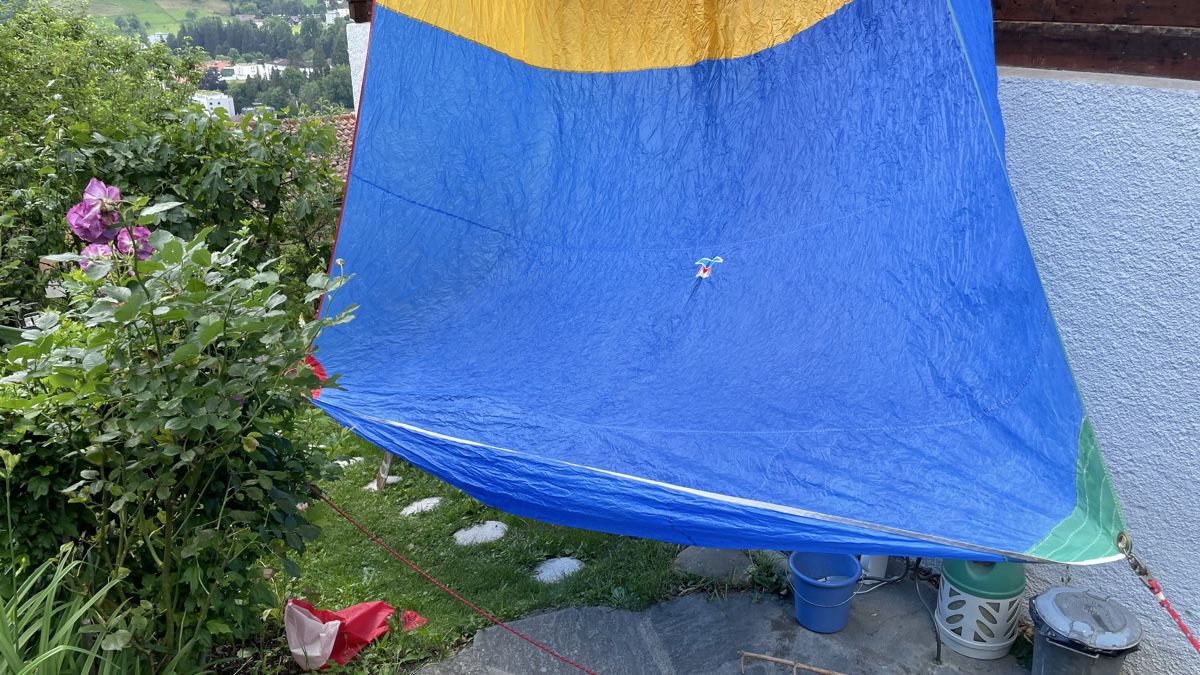Altro: TOP: Spinaker-Segel blau gelb ca. 7m x 3m – Usato da Kriens venduto da Mikyy 9