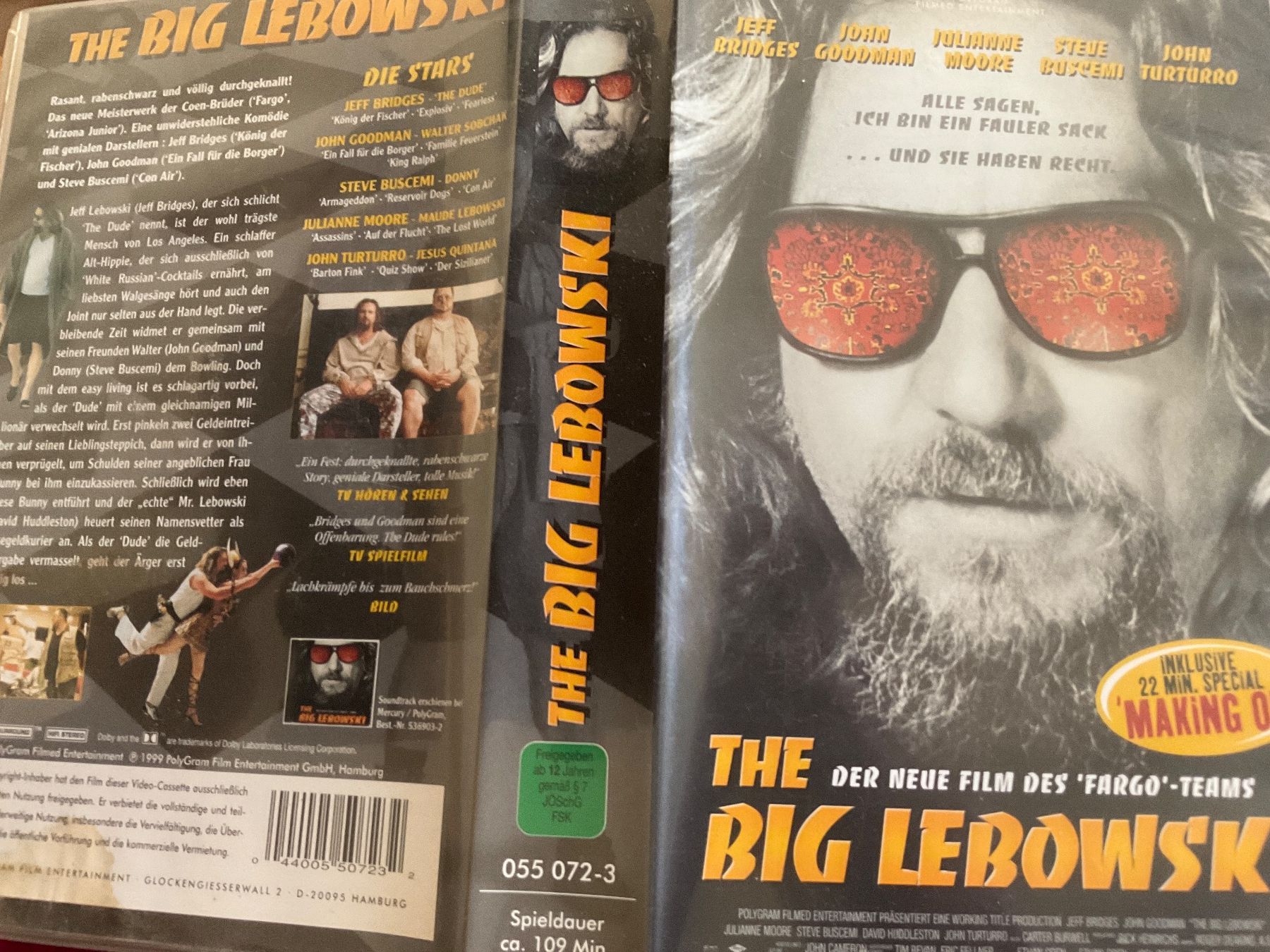 Toutes les VHS: VHS The big Lebowski – D'occasion à Biel/Bienne par heygio
