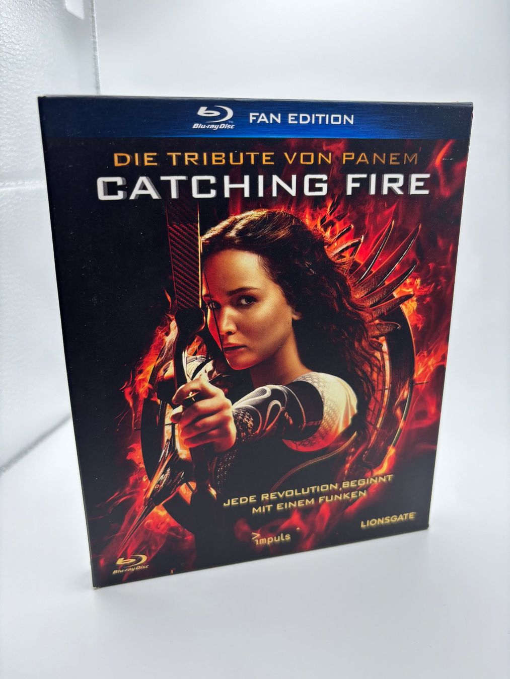 Tutti i DVDs: Die Tribute von Panem / Catching Fire (Blu-Ray) – Usato da Muri AG venduto da Kev90_
