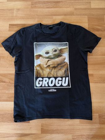 Grogu / Baby Yoda Star Wars T-Shirt Gr. L schwarz 