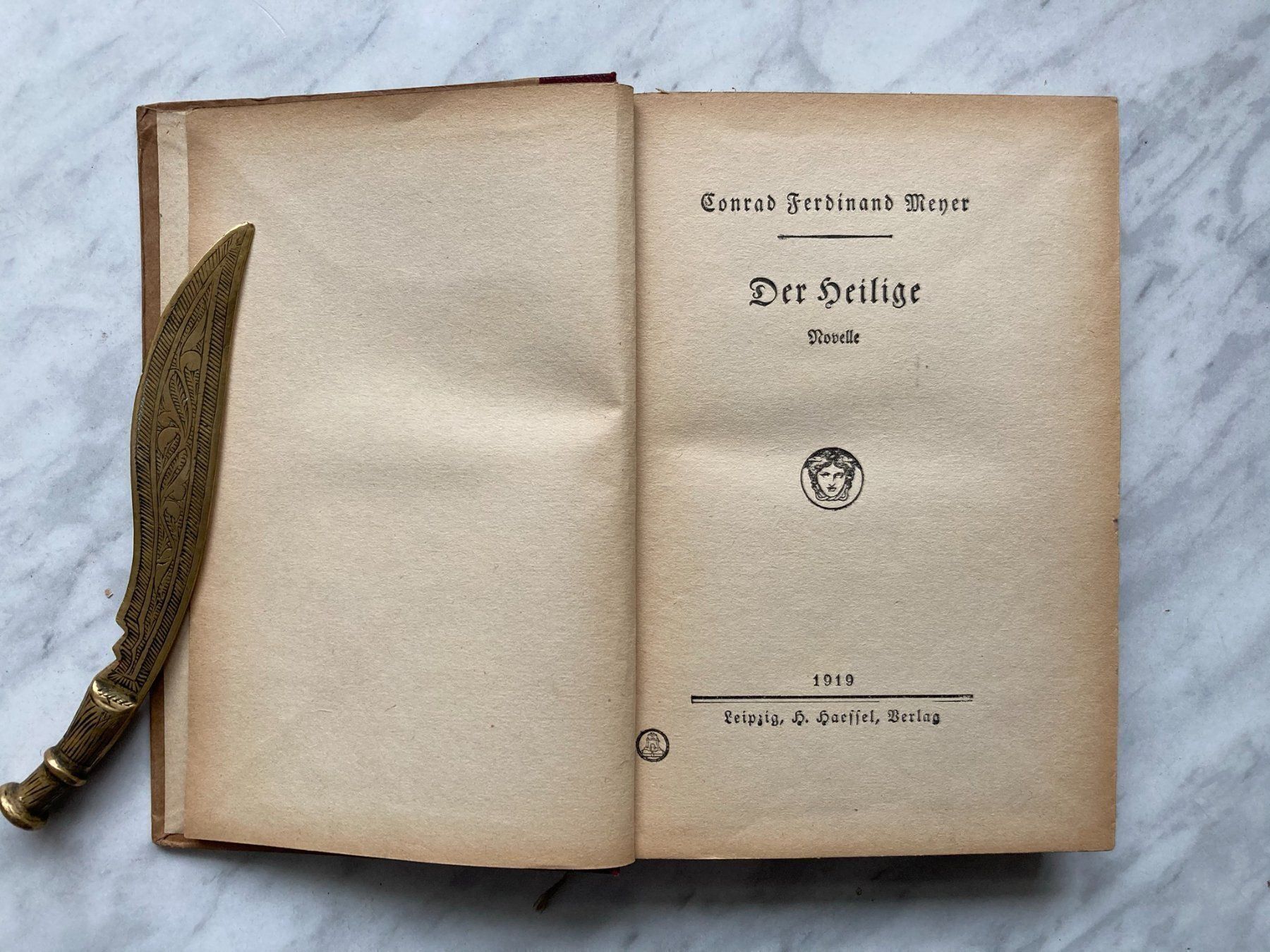 Livres: Conrad Ferdinand Meyer der Heilige – D'occasion à Mirchel par buecher_wurm 3