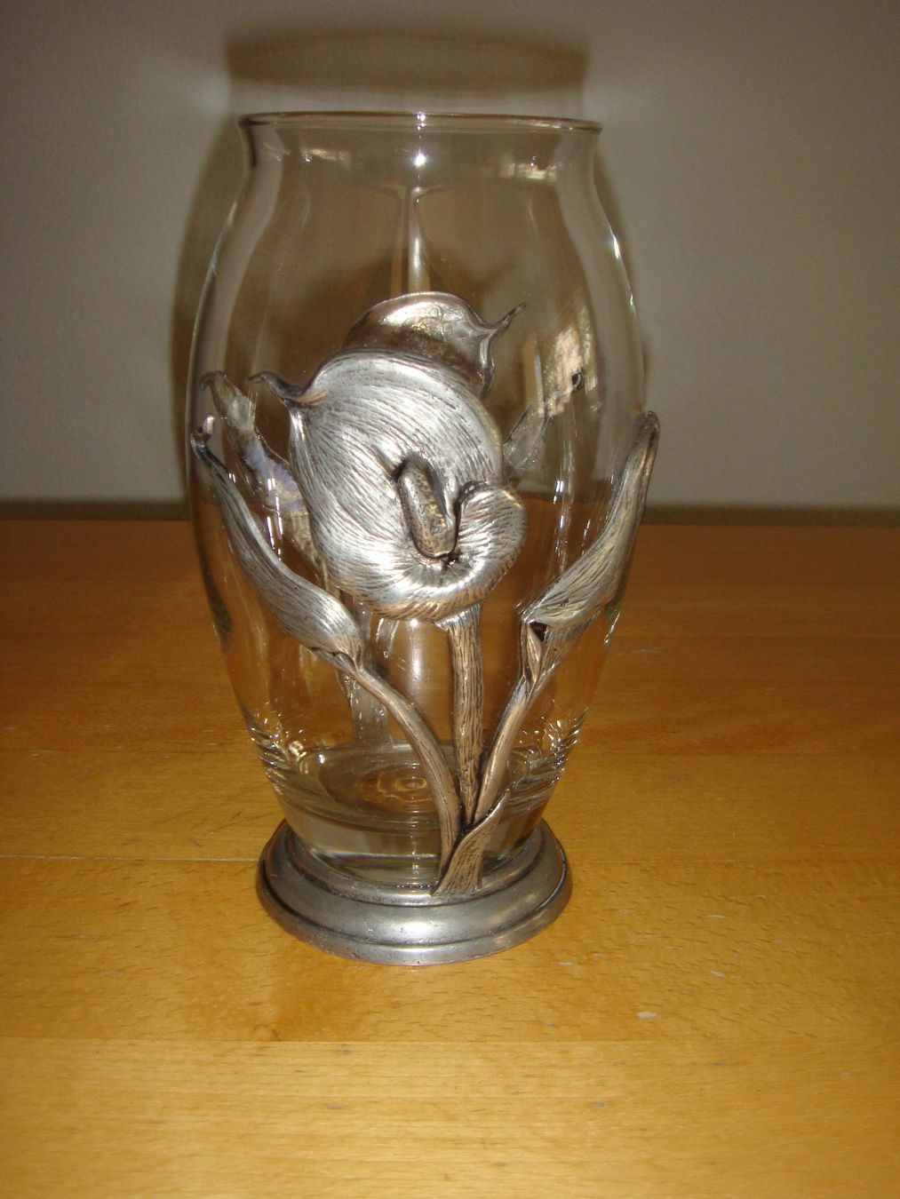 Vasen & Gefässe: Vase Glas/Zinn – Neu (gemäss Beschreibung) aus Reinach BL von Maryichbins