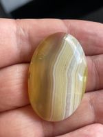 Edelstein: Bunt-Achat Cabochon