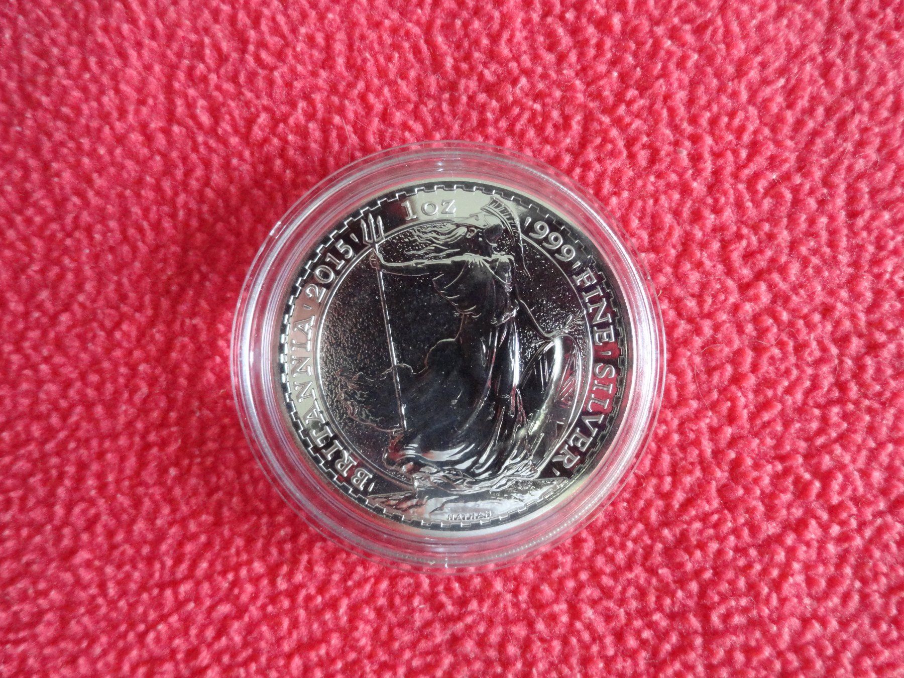 Tutti le monete: 1 Silberunze Britannia 2015 – Usato da Gerlafingen venduto da Shiva_74