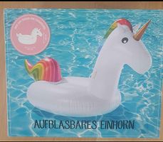 Einhorn Badespass, aufblasbar 🦄 Sommerhit!