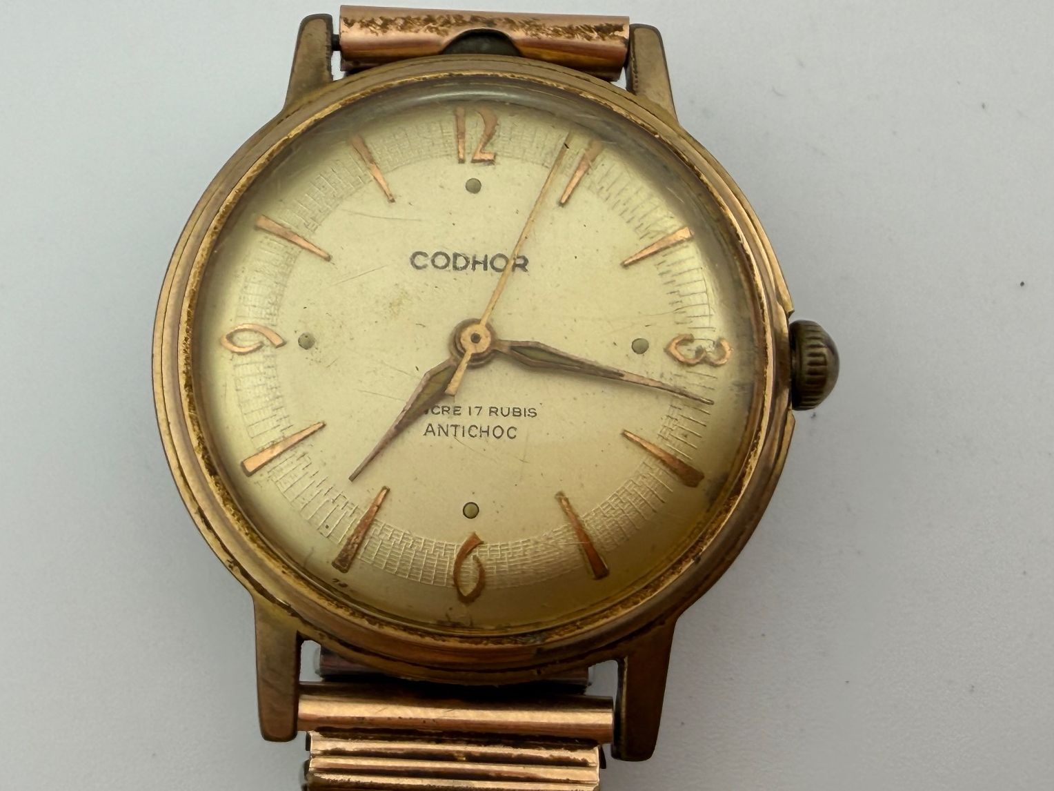 Uhren: Vintage CODHOR Handaufzug läuft – Gebraucht aus Biel/Bienne von MrP_WatchesBiel