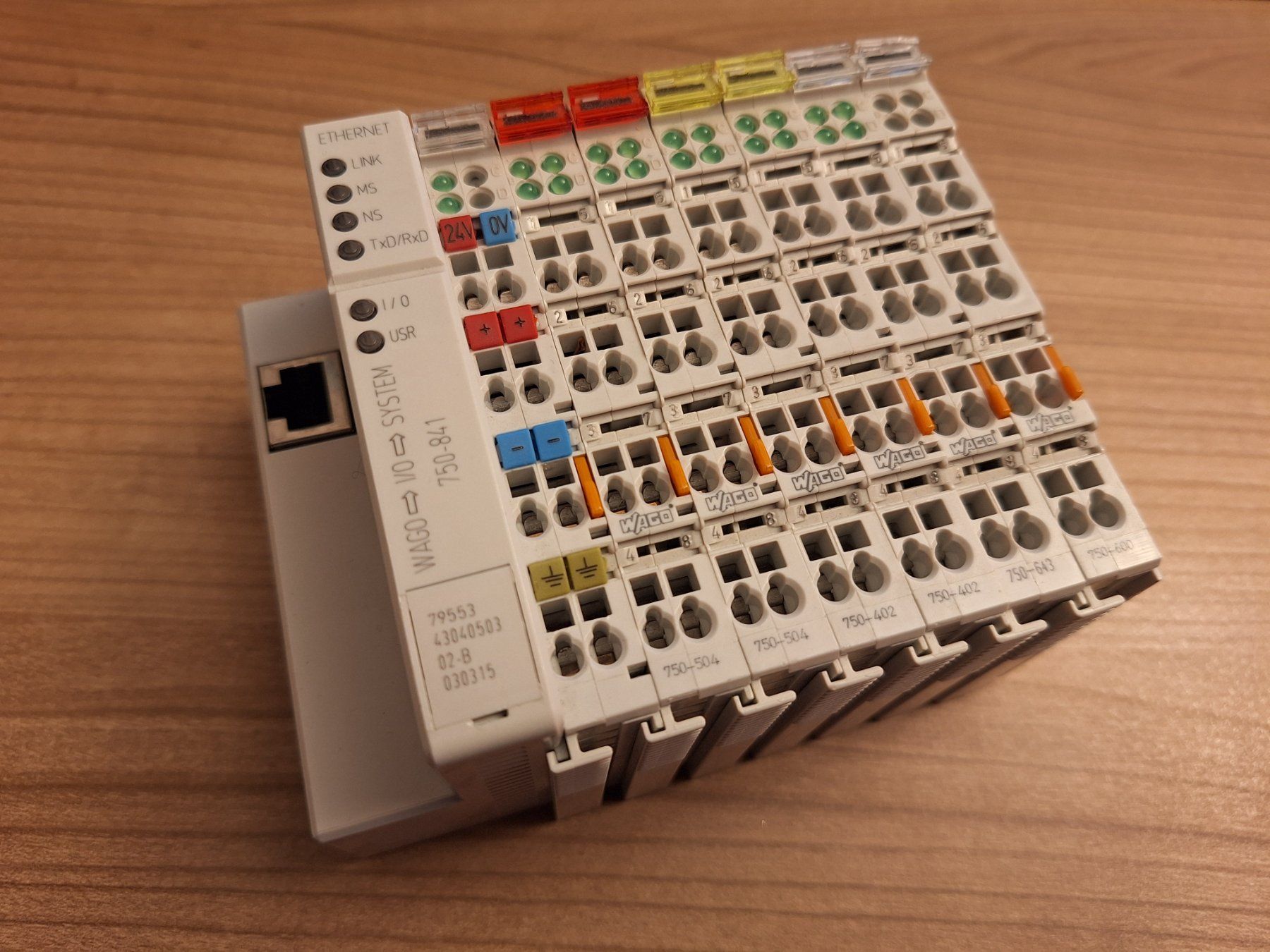 Wago Componenti elettronici: WAGO Controller 750-841 mit diversen I/O Modulen – Usato da Dietikon venduto da mar_7cnx