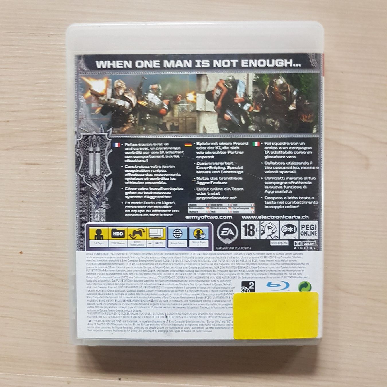 Spiele: Army of two PS3 – Gebraucht aus Uetendorf von oinkioink88 1