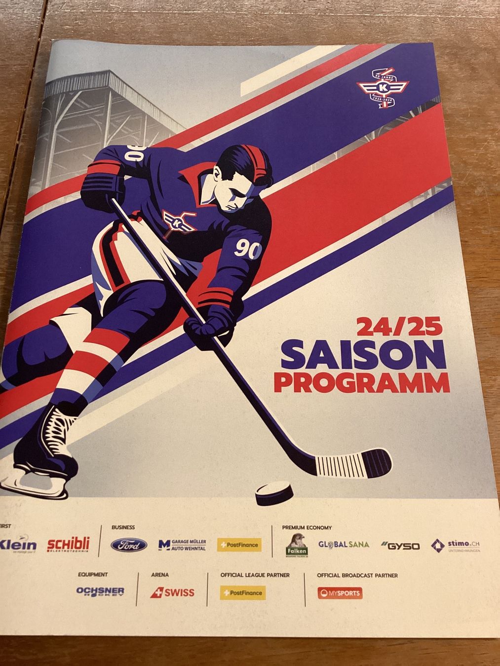 Riviste & Magazine: Saisonprogramm EHC Kloten 24/25 – Usato da Appenzell venduto da Mph2001