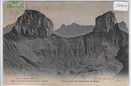 Vue prise des Rochers de Naye - Photo: Charnaux