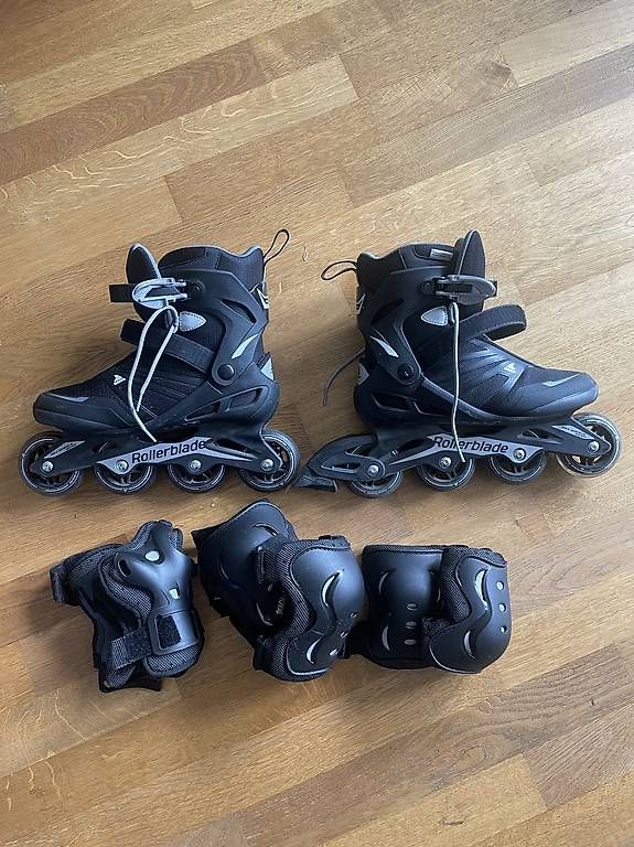 Pattini in linea & Pattini a rotelle: Performance Rollerblade (inkl. Schoner) Grösse 40.5 – Usato da Bern venduto da Zentro