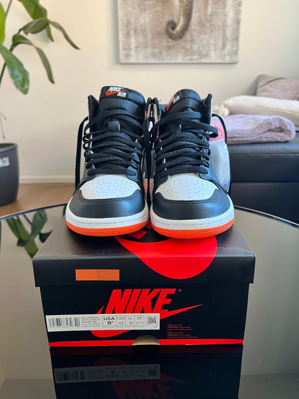 Jordan Scarpe da uomo: Air Jordan high, electro orange Gr. 43 – Nuovo e nell'imballaggio originale da Winterthur venduto da Linda1203 5