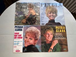 PETULA CLARK original EP's Singles aus Frankreich 60's !