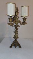 Magnifique Candelabre-Lampe Antique  Bronze Doré