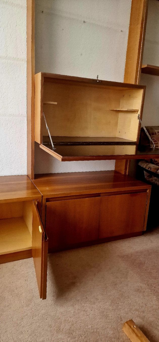 Scaffali: Regalwand Mid Century Wohnzimmer Einrichtung. – Usato da Grellingen venduto da syl_t5wm 2