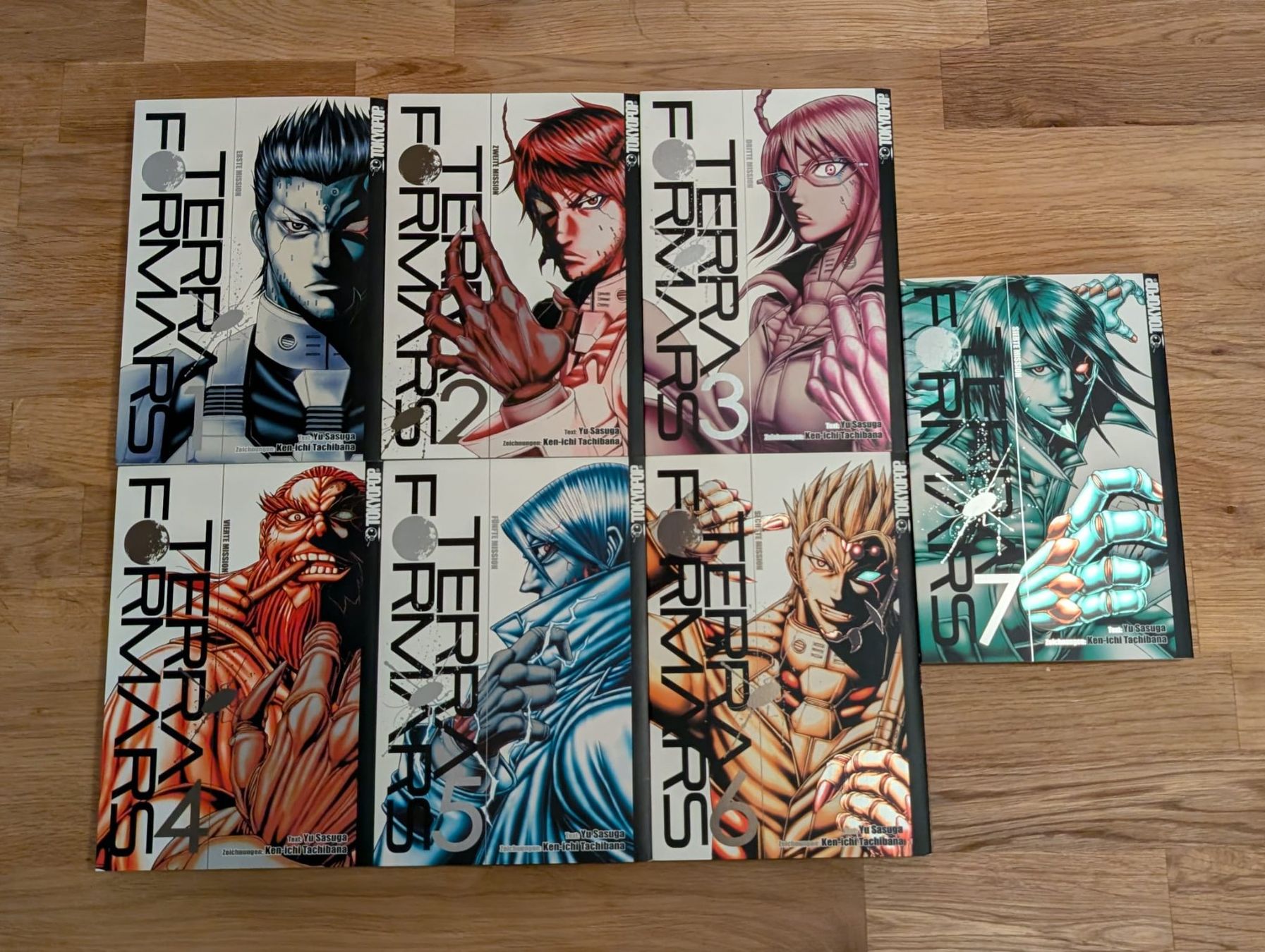 Fumetti: Terra Formas 1-7 Manga DE – Usato da Bülach venduto da Kumakun95 1