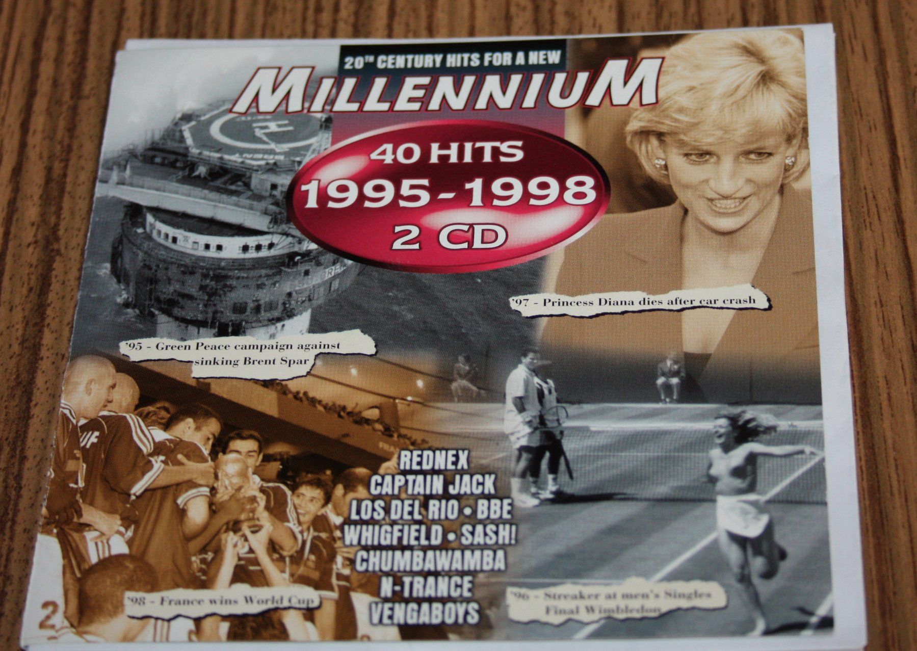 CD: CD Millenium Hits 1955 - 1998 18CD's Musik (51) – Usato da Flüelen venduto da Rosegarden 9