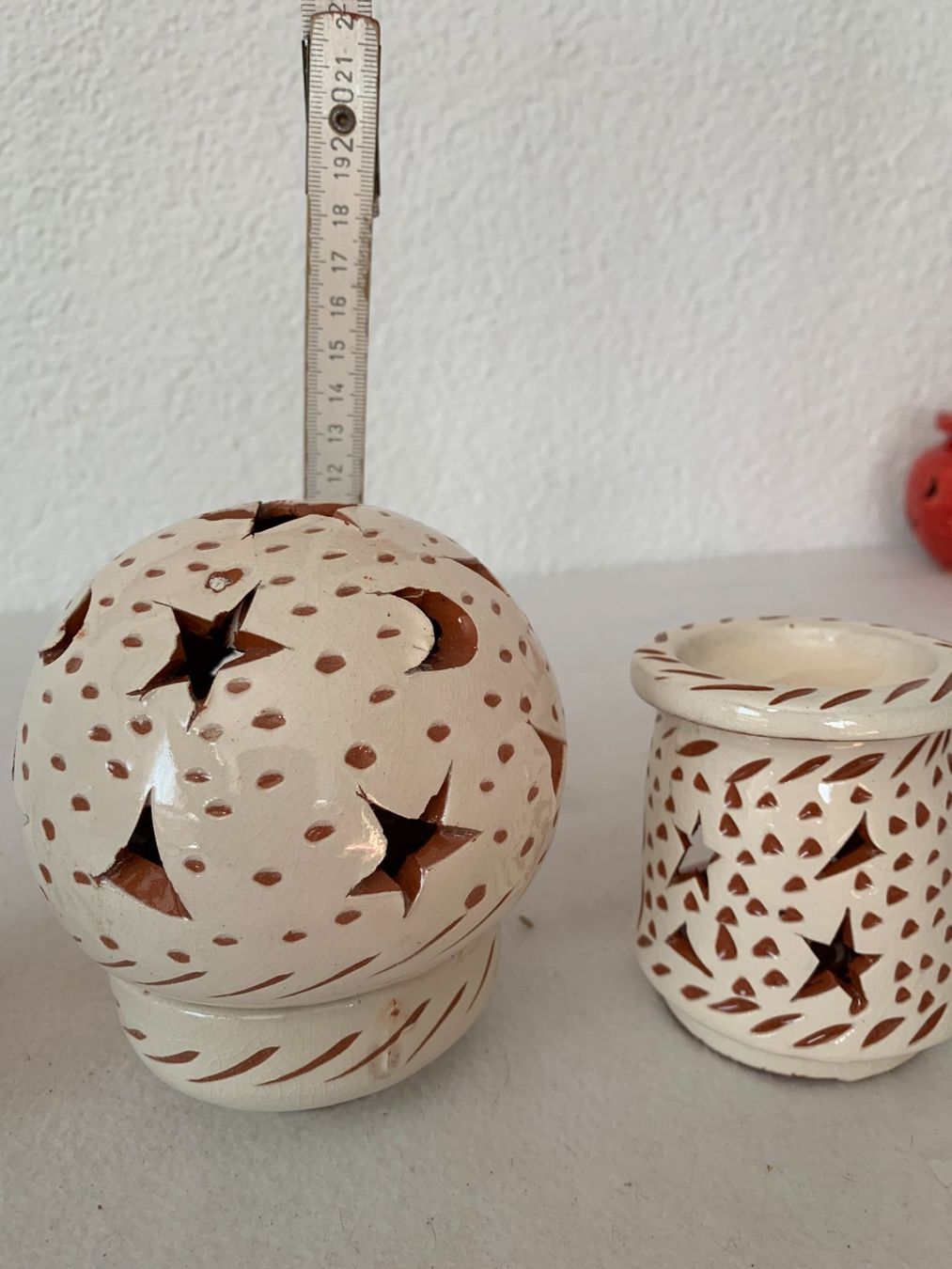 Candele: Schöne Ton Teelichter weiss   22. – Nuovo (secondo la descrizione) da Schötz venduto da amore14 3