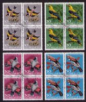 1969_J228-31_Pro Juventute EINHEIMISCHE VÖGEL_Vb ET !