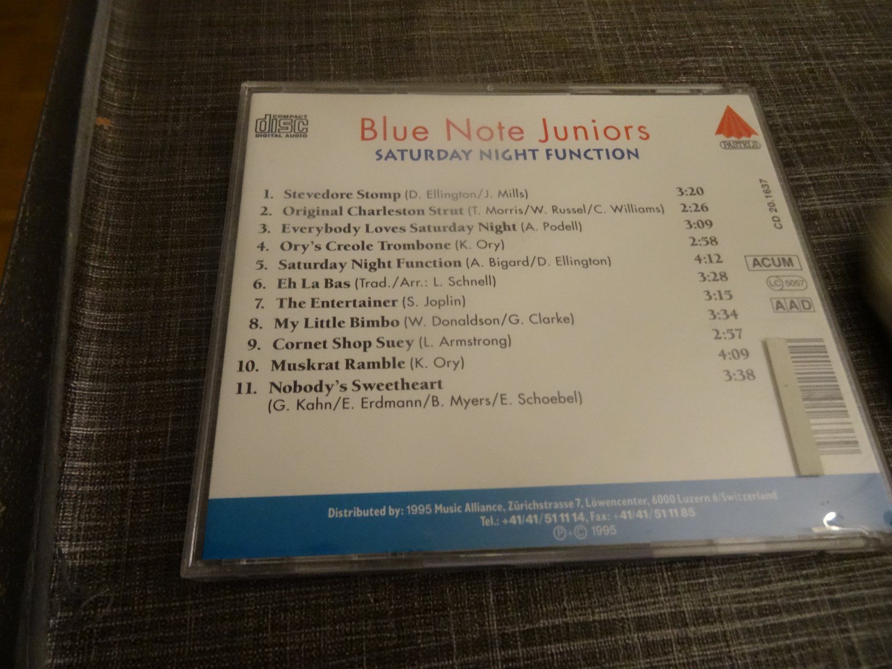 CD: Blue Note Juniors - Saturday Night Function CD – Usato da Olten venduto da Disc-Ausverkauf 1