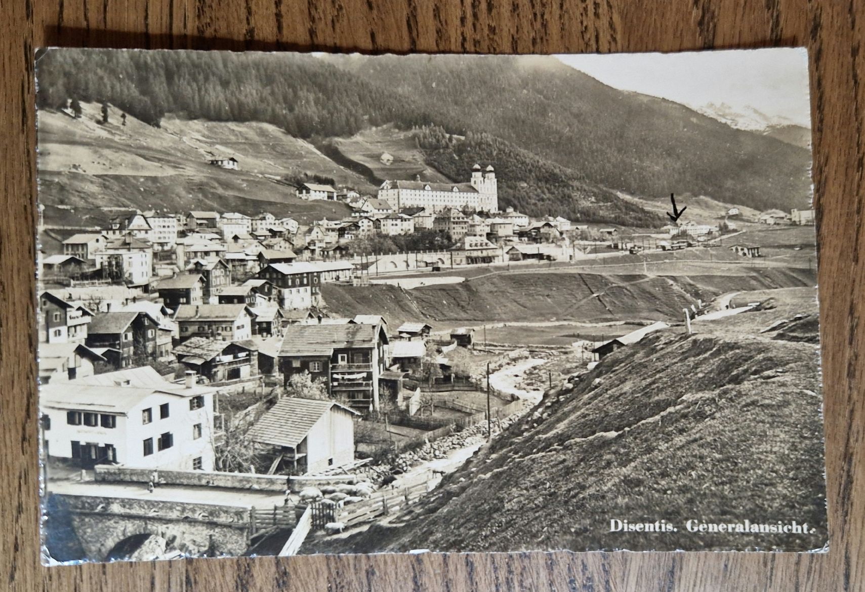 Cartoline postali: Disentis 1939 – Usato da Ebikon venduto da Donar50