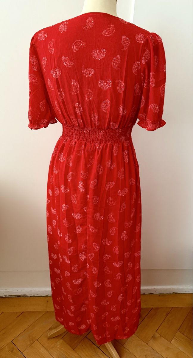 Goa Vestiti: Robe fluide rouge – Nuovo (secondo la descrizione) da Le Locle venduto da tchanatakoua 3