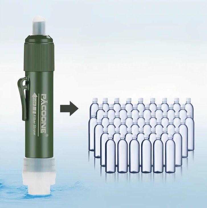 Sanitari: Tragbares Mini-Wasserfilter-System Outdoor – Nuovo e nell'imballaggio originale da Châtelaine venduto da topshop.switzerland 8