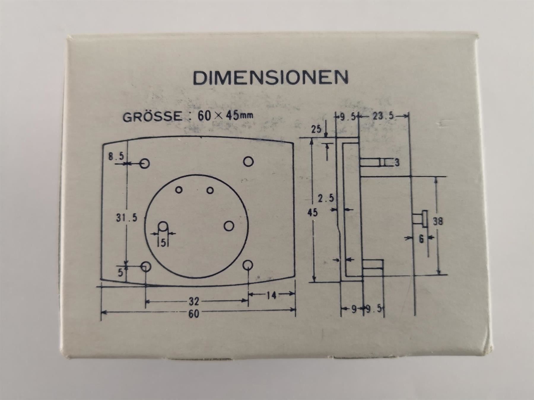 Messen: Drehspul Instrument 0-5A – Neu (gemäss Beschreibung) aus Igis von Mfsi 3