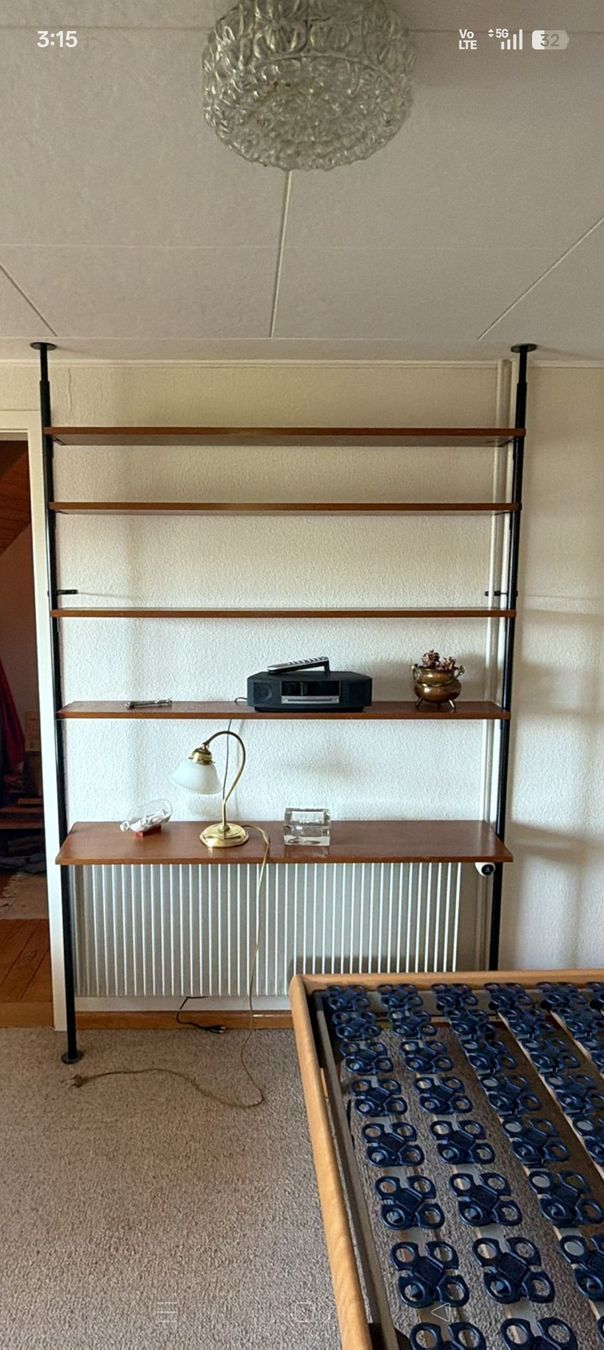 Scaffali: Teak Teleskop Regal Vintage 60's  – Usato da Zwingen venduto da inf_2blh
