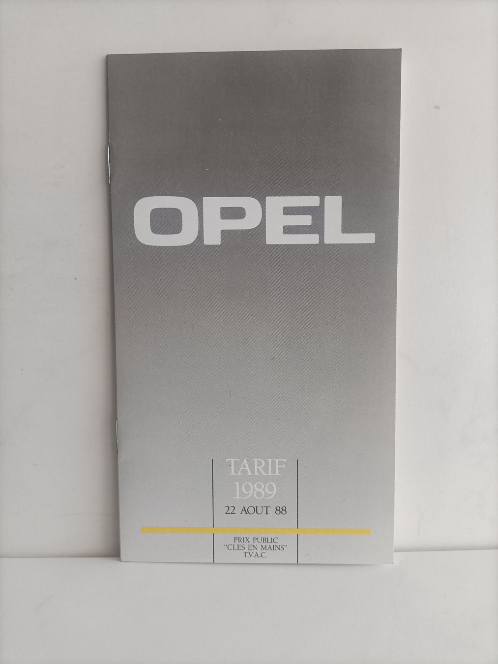 Libri: Brochure Catalogue Tarif Opel 1989 – Usato da crans montana venduto da AB3963