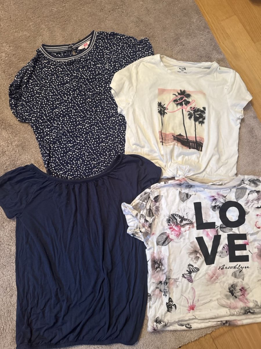 Camicette, T-shirt & Top: 4 Mädchen Shirts, Grösse 134 – Usato da Wädenswil venduto da dor_ddx7