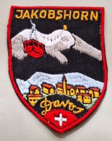 Stoff Wappen Davos Aufnäher Badge St. Gallen Stickerei Jakob